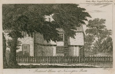 Casa Rectorial em Newington Butts, Southwark, Londres de English School