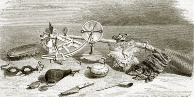 Relíquias da expedição de Franklin de English School