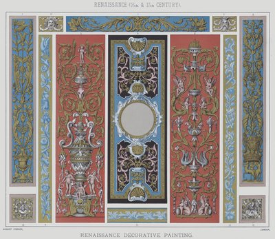 Renascimento, séculos XVI e XVII, pintura decorativa renascentista de English School