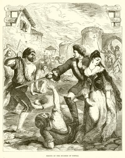 Resgate da duquesa de Popoli de English School