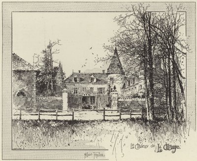 Residência do falecido M Ferdinand de Lesseps de English School