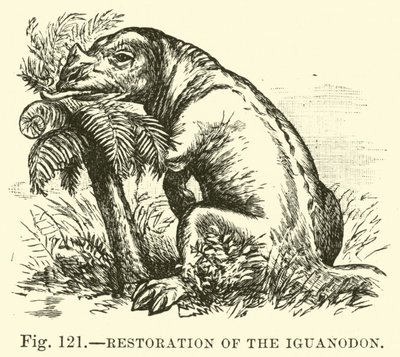 Restauração do Iguanodon de English School