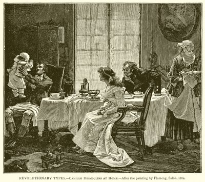 Tipos Revolucionários. Camille Desmoulins em Casa de English School