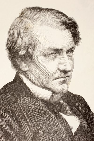 Richard Bourke (litografia) de English School