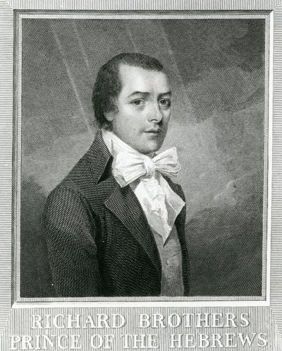 Richard Brothers (1757-1824) (gravura) de English School