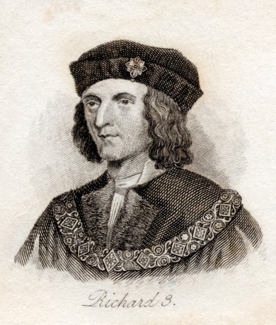 Richard I, do &39;Crabb&39;s Historical Dictionary&39;, publicado em 1825 de English School