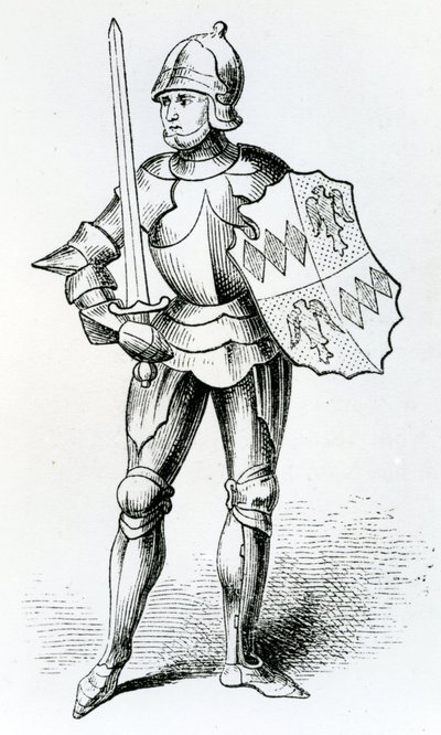 Richard Neville, 16º Conde de Warwick (1420-71) de English School