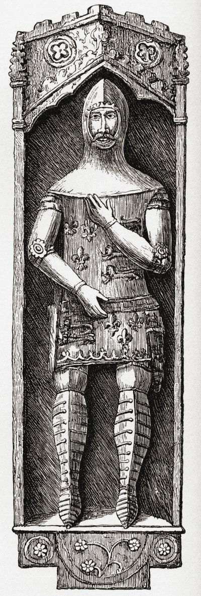 Richard Plantagenet, de &39;Uma Breve História do Povo Inglês&39; por JR Green, publicado em 1893 de English School