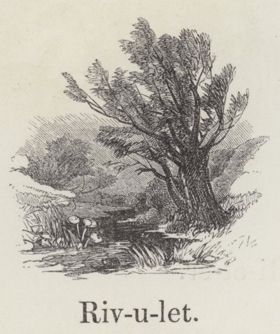Rivulet (gravura) de English School