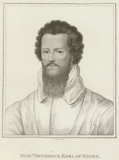 Robert Devereux, Conde de Essex (gravura) de English School