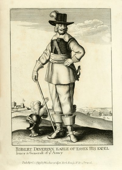 Robert Devereux, conde de Essex de English School