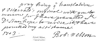 Robert Nelson, (escritor aprendido) de English School