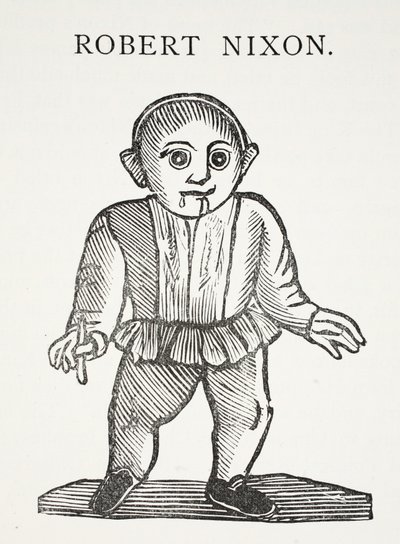 Robert Nixon, ilustração de Chap-livros do século XVIII por John Ashton, pub. 1882 de English School