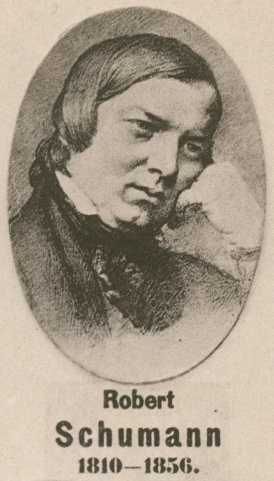 Robert Schumann (gravura) de English School