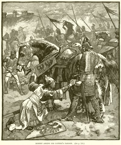 Robert pedindo a seus pais perdão de English School