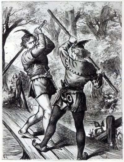 Robin Hood e o pequeno John de English School