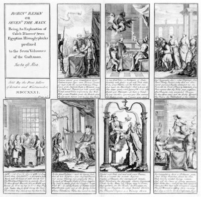 Robins Reign, ou Sevens the Main, 1731 de English School