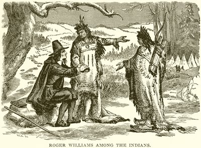 Roger Williams entre os índios de English School