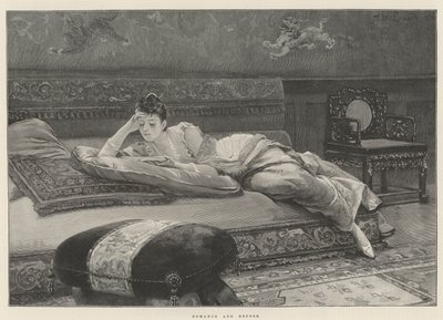 Romance e Repose (gravura) de English School