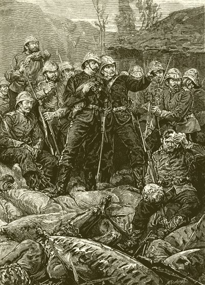 Rorkes Drift: Na manhã seguinte ao ataque de English School