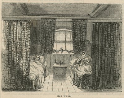 Royal Free Hospital, Londres: enfermaria de English School
