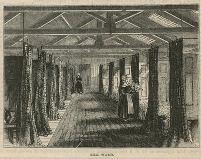 Royal Free Hospital, Londres: enfermaria de English School