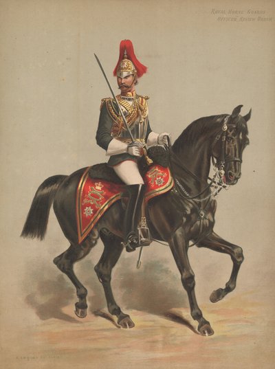Royal Horse Guards, Oficial, Ordem de Revisão de English School