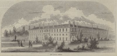 Escola Naval Real, Deptford (gravura) de English School