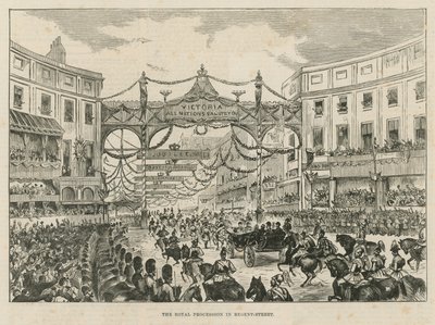 Procissão Real em Regent Street de English School
