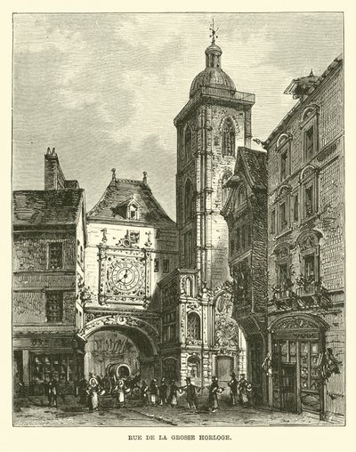 Rua do grande relógio de English School