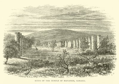 Ruínas do Templo de Manassés, Samaria de English School