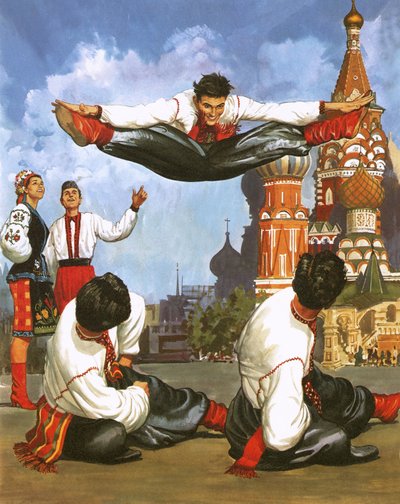 Dançarinos russos de English School