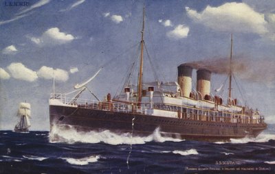 SS Scotia, Correndo entre a Inglaterra e a Irlanda via Holyhead e Dublin de English School