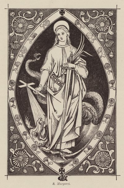 S Margaret (gravura) de English School