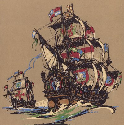 Veleiros (cor litho) de English School