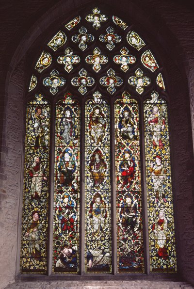 Janela Saint Laurence (vitral) de English School