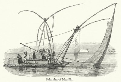 Salamba de Manilla (gravura) de English School