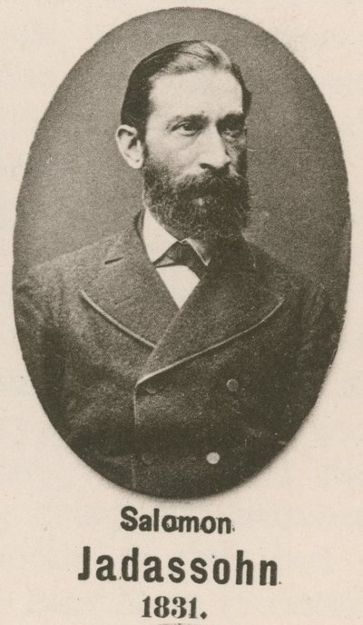 Salomon Jadassohn (gravura) de English School