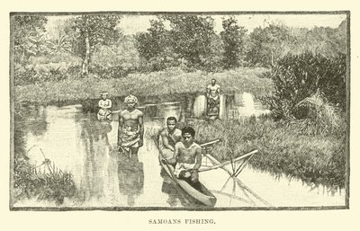 Samoans Fishing de English School