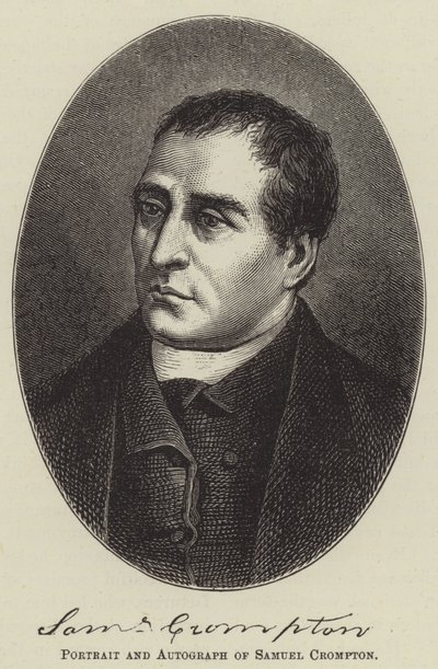 Samuel Crompton (gravura) de English School