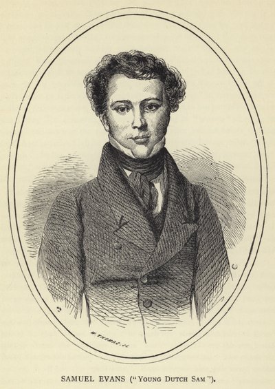 Samuel Evans, jovem holandês Sam de English School