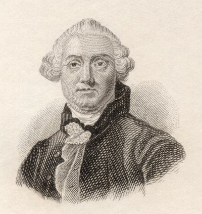 Samuel Foote, do &39;Crabb&39;s Historical Dictionary&39;, publicado em 1825 de English School