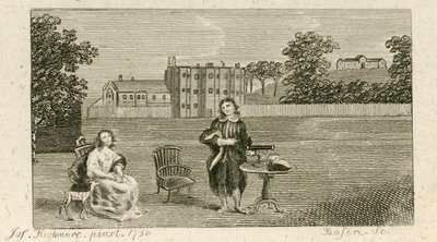 Samuel Richardson e Miss Highmore de English School