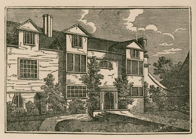 Samuel Richardsons casa em Parsons Green, Londres de English School