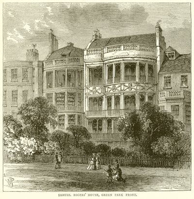 Casa de Samuel Rogers, Green Park Front de English School