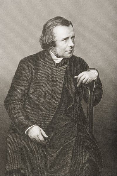Samuel Wilberforce (1805-73) (lito) de English School