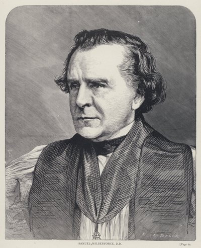 Samuel Wilberforce, DD (gravura) de English School