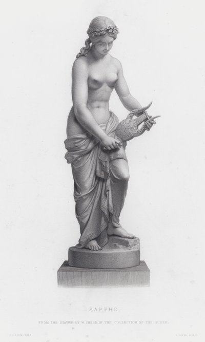 Sappho (gravura) de English School