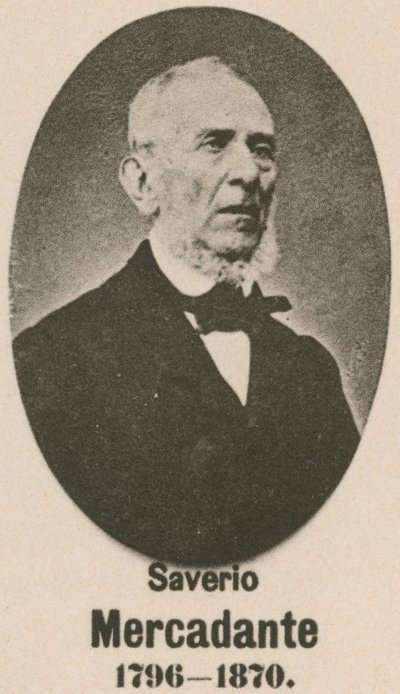 Saverio Mercadante (gravura) de English School