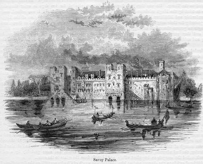 Palácio do Savoy, 1661 de English School